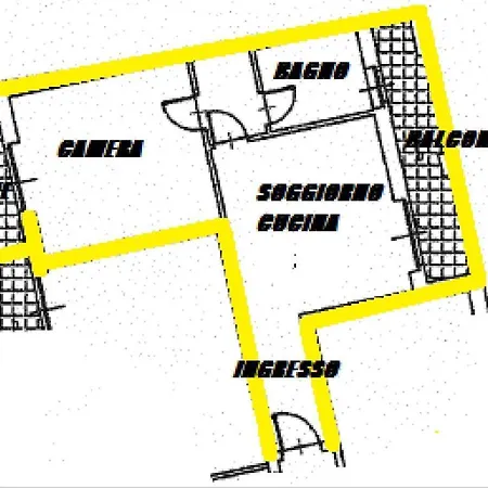 Inalpi Arena Virgilio - Santa Rita - Stadio Olimpico Lejlighed Torino